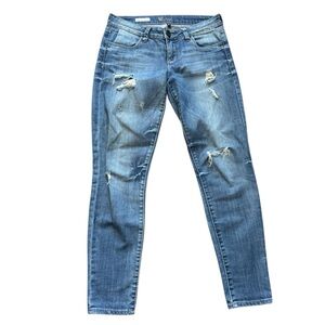 Kut from the Kloth Light Wash Brigitte Ankle Skinny Jeans 4
